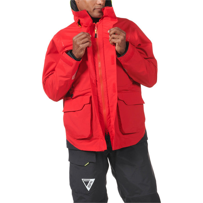 Mens BR1 Channel Jacket Red