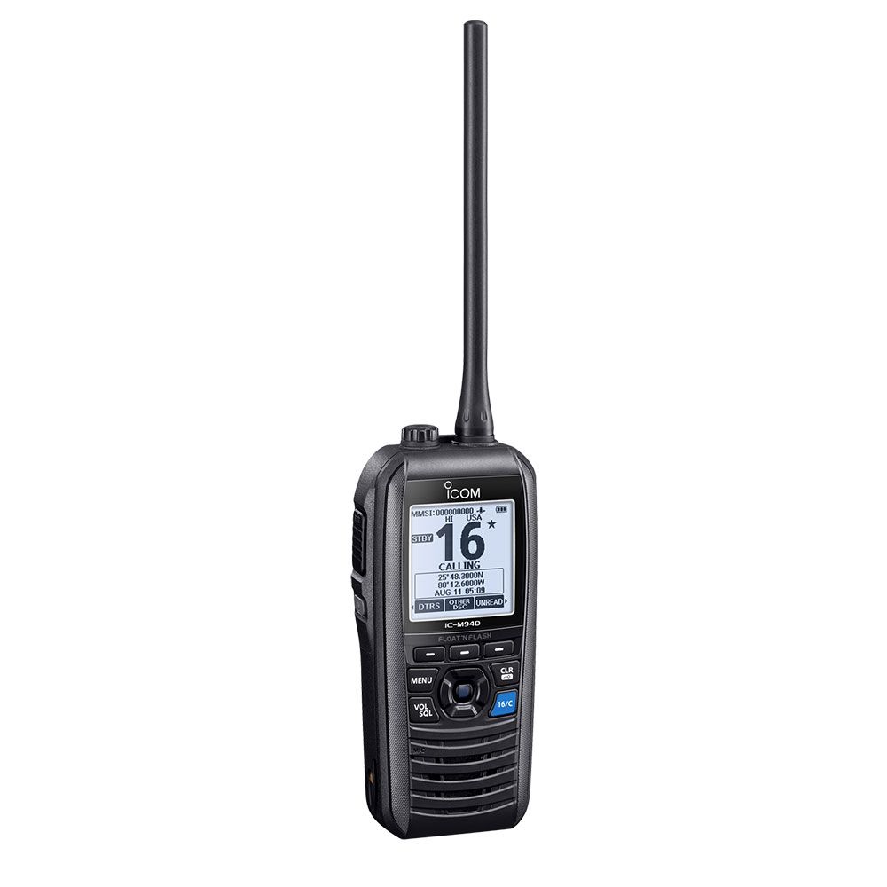 IC-M94D Euro Buoyant Handheld Marine VHF with DSC & AIS