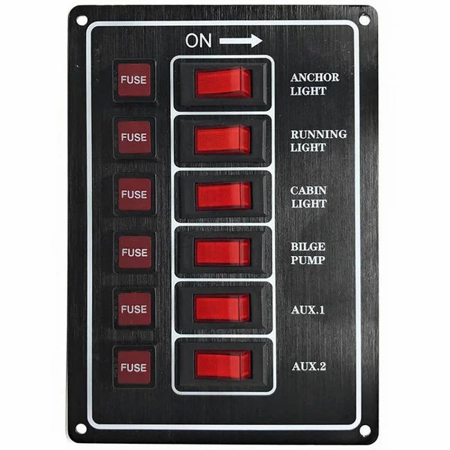 Switch Panel 10066 Bk