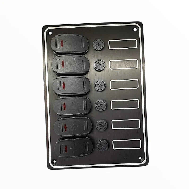 6 Gang Switch Panel Model: 10067