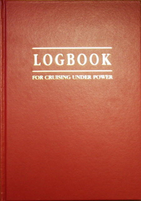Logbook For Cruising Under Power  Fenhurst Lbk0530