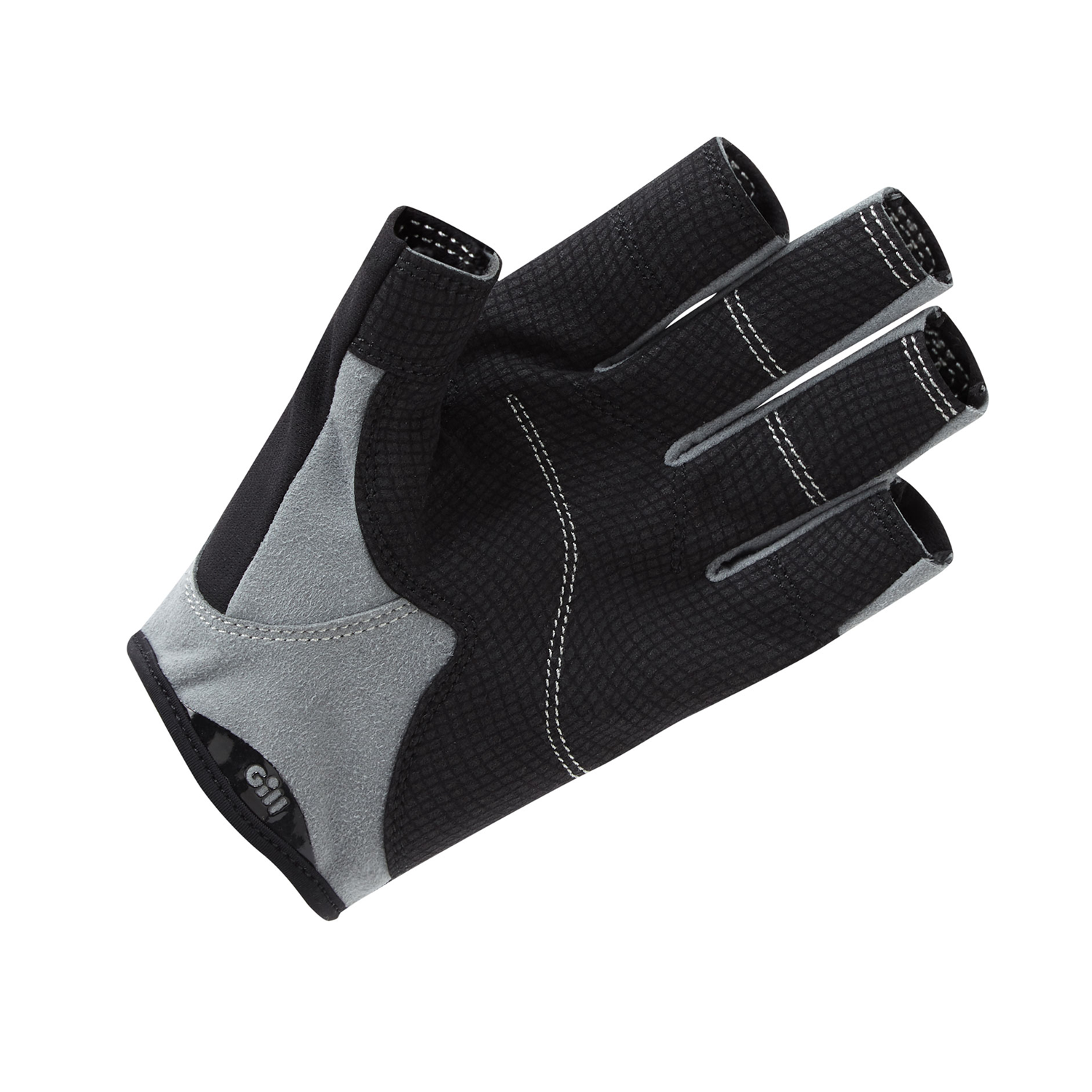 Deckhand Gloves Short Finger Black