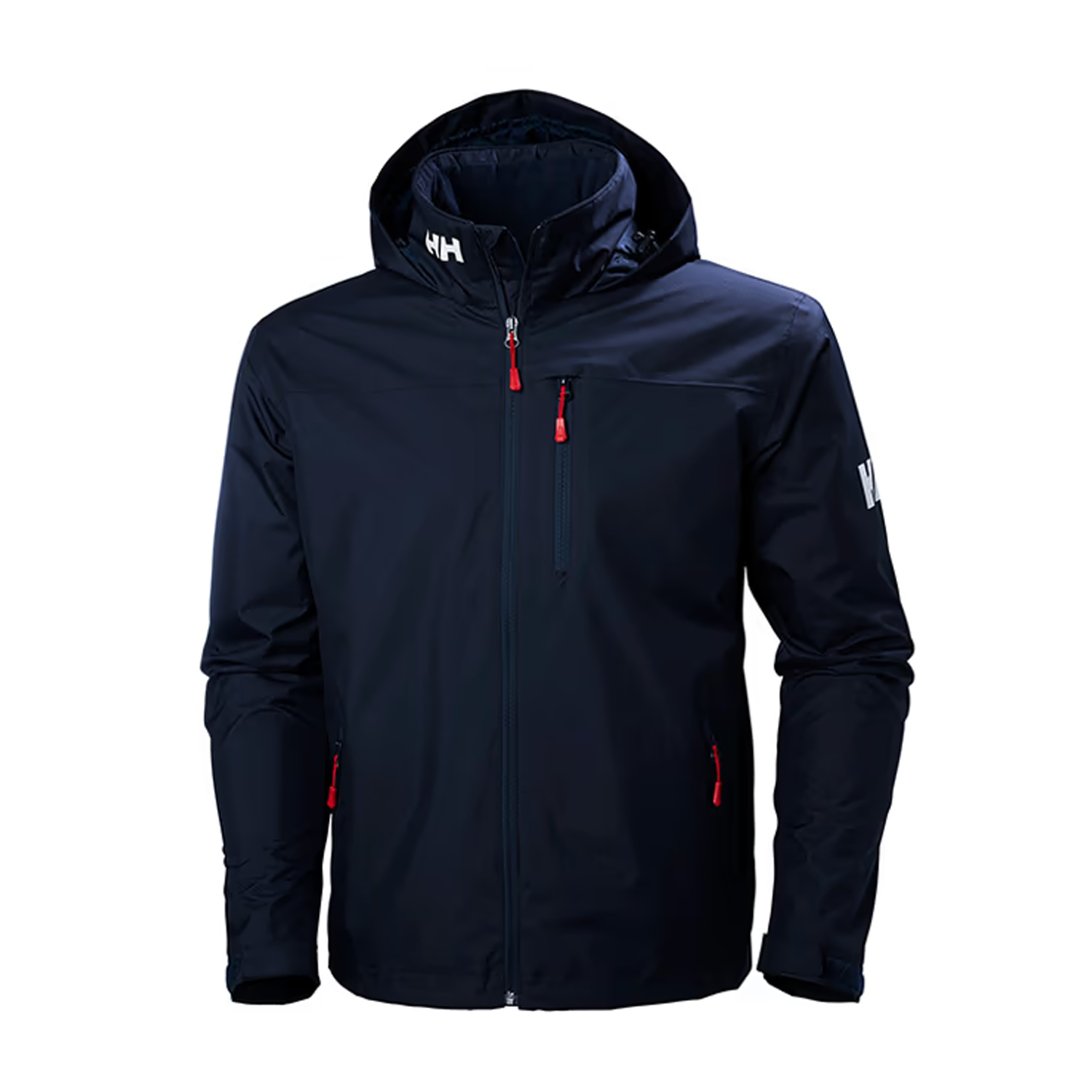 Crew Hooded Mid Layer Jacket Navy