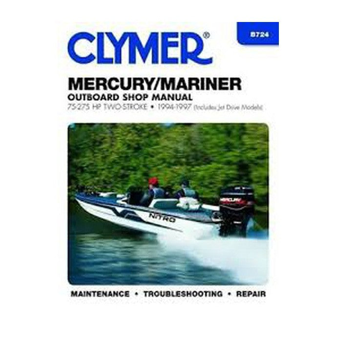 Mercury/Mariner Outboard Shop Manual  75 275Hp 2 Stroke 1994-1997