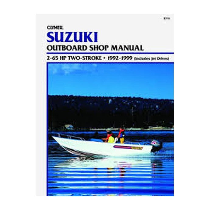 Suzuki Outboard Shop Manual  2 65Hp 2 Stroke  1992-1999