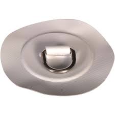 Pvc Round Patch With D Ring Grey 310351
