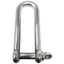 Stainless Steel Long D Shackle (4mm)