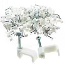 Cable Clips 10Mm Flat.. Q826