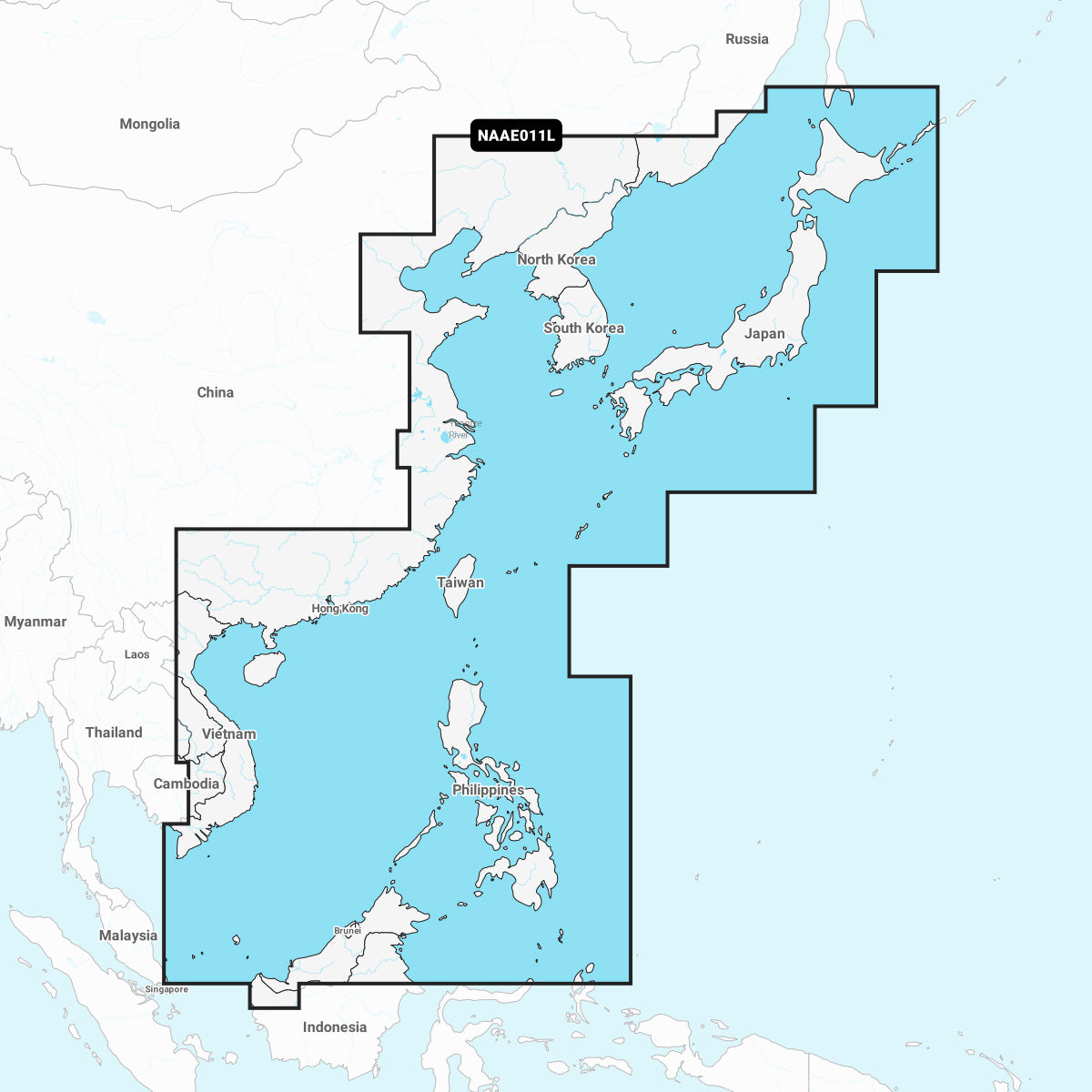 Navionics+ China Sea & Japan