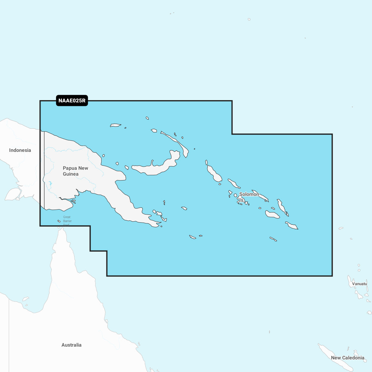 Navionics+ Papua New Guinea & Solomon Isl.