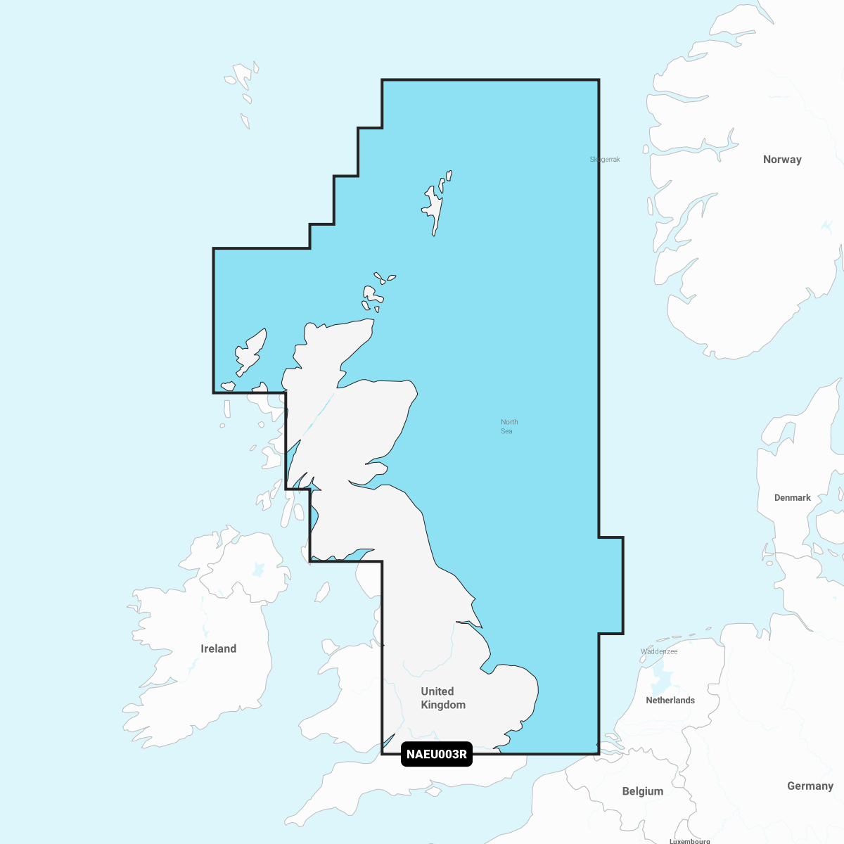 Navionics+ Great Britain, Northeast Coast