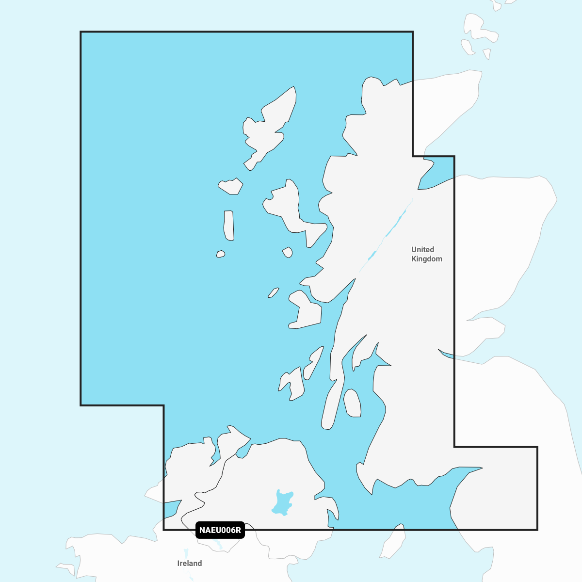 Navionics+ Scotland, West Coast